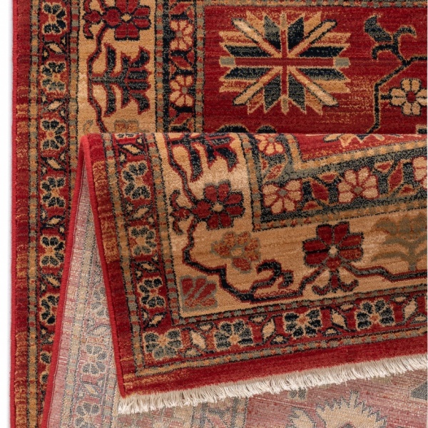 Traditional Red Vintage Antique Wool Rug For Living Room, Bedroom | Large Red Wool Rug